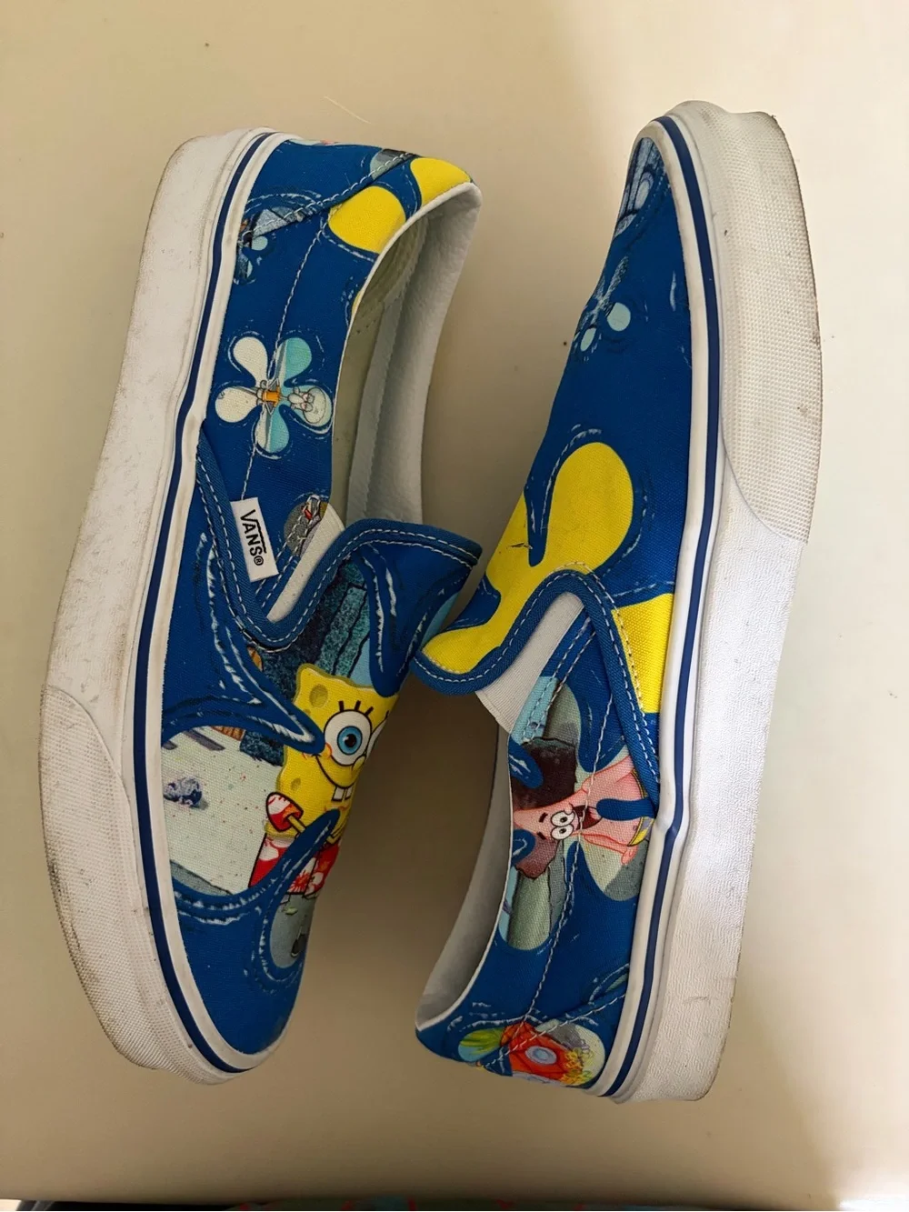 Vans Slip-On SpongeBob Mens Size: 9.5